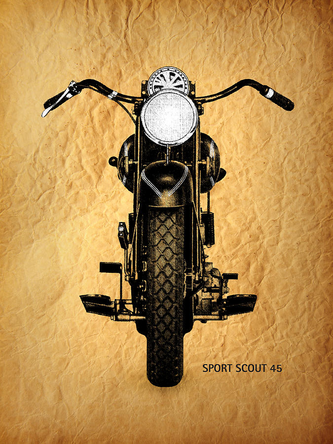 Indian Scout 101 Photograph - Sport Scout 45 by Mark Rogan Indian Scout 101 Photograph - Sport Scout 45 by Mark Rogan