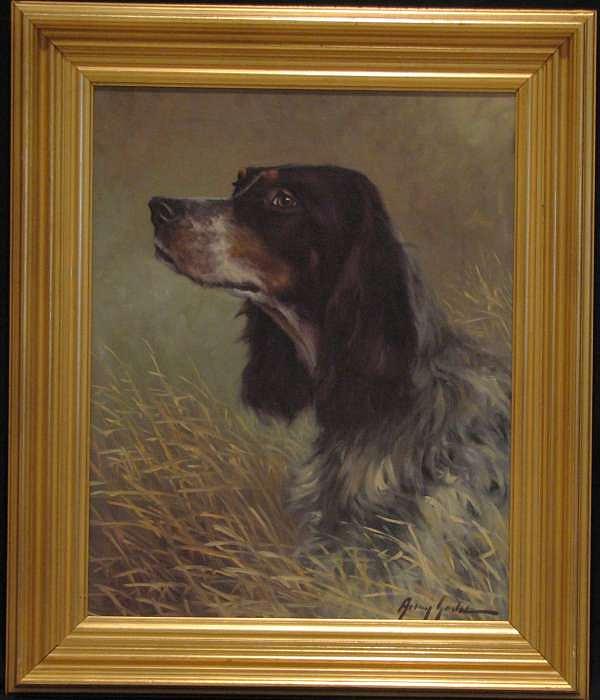 Sporting Dog Painting by Gade