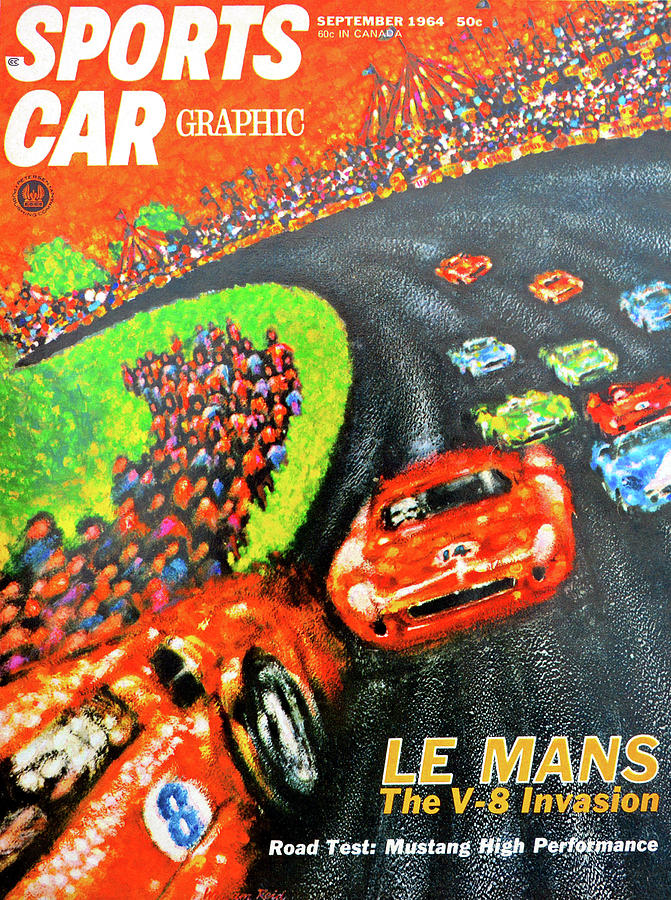Sports Car Graphic mag Sept 1964 Photograph by David Lee Thompson