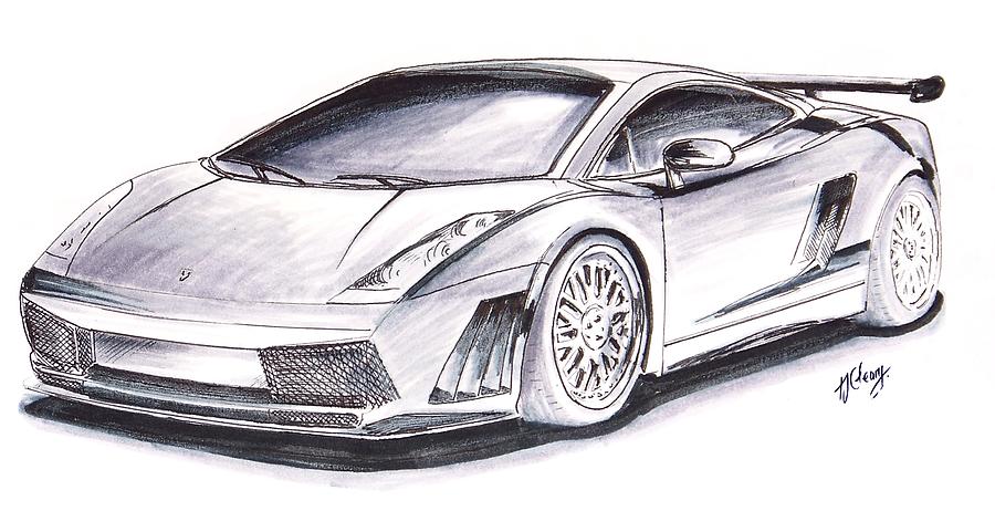 sketch to draw lamborghini how Cleary Terence John Prototype by Sportscar Drawing