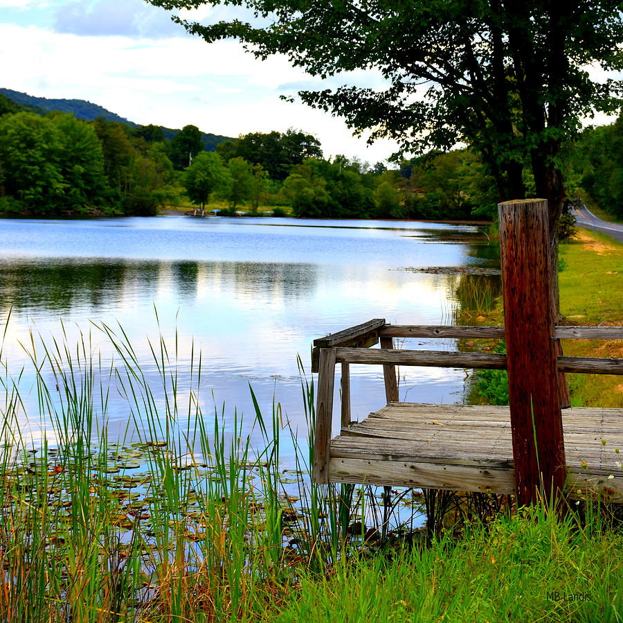 Sportsmens Lake in the Hills of Colerain Photograph by Mary Beth Landis