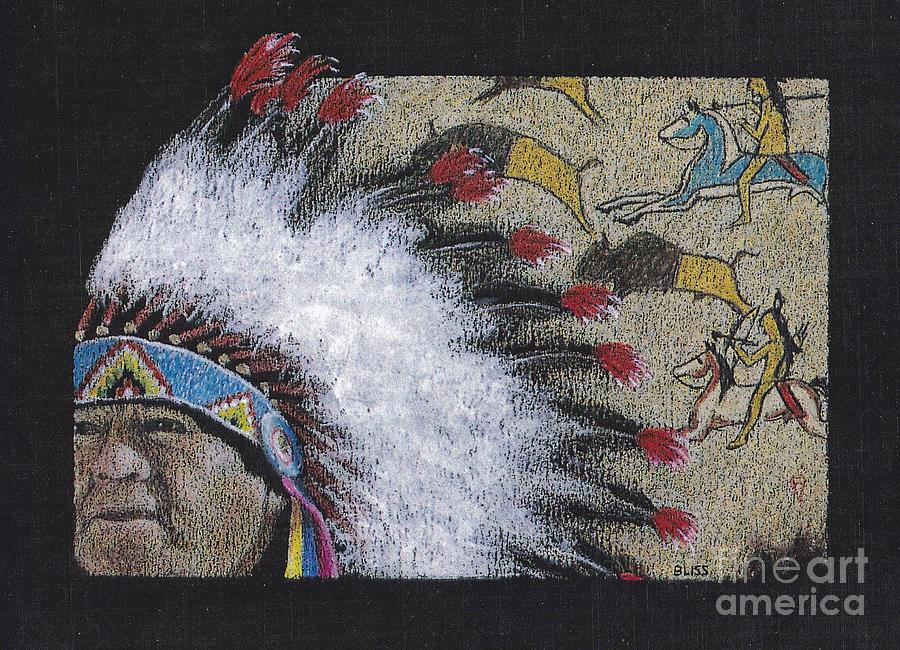 Spotted Eagle  SOLD prints available Painting by Lisa Bliss Rush