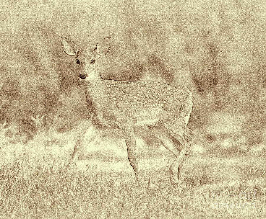 Spotted Fawn Photograph