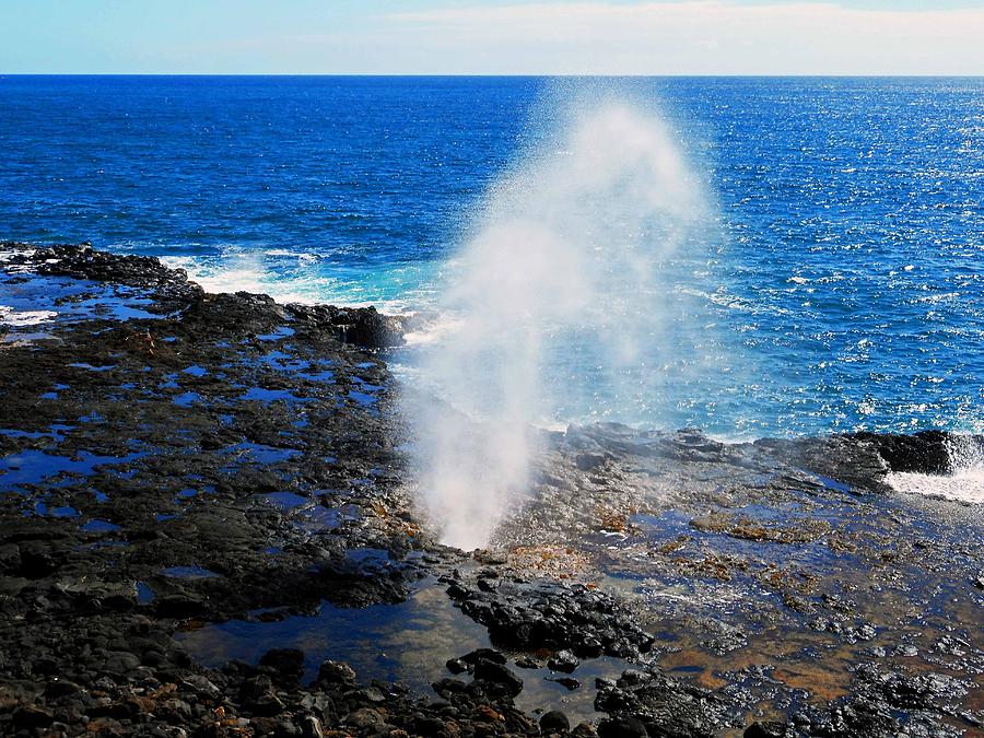 Spouting Horn 1 Photograph by Ron Kandt - Fine Art America