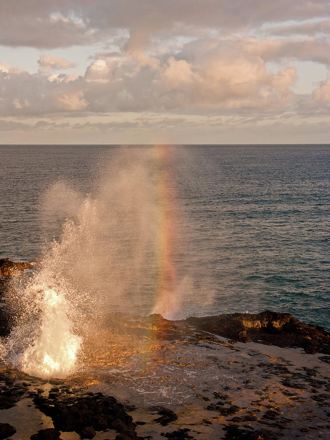 Spouting Horn Study 2 Photograph by Roger Mullenhour - Fine Art America