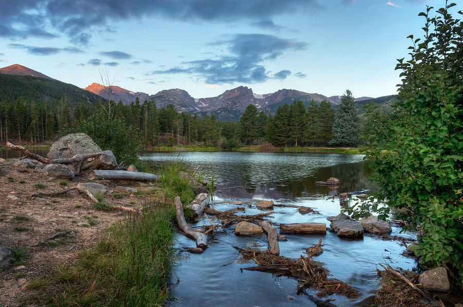 Sprague Lake Sunrise 6677 Photograph by Philip Esterle - Fine Art America