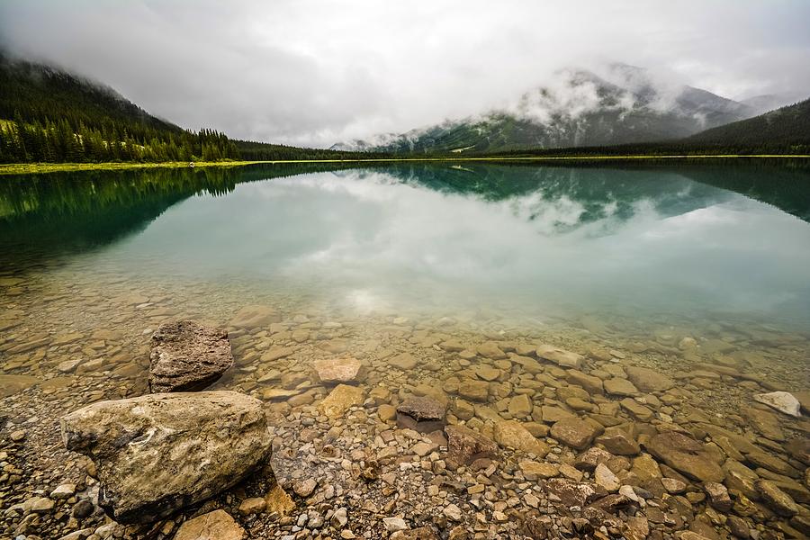 Spray Lake Alberta Photograph by Karl Anderson