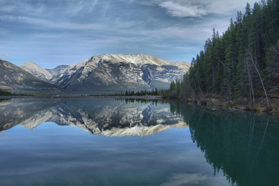 Spray Lakes Reflection Photograph by Ken McMullen - Fine Art America