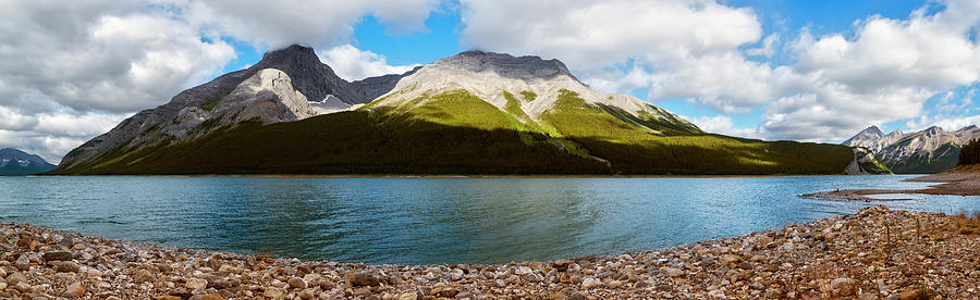 Spray Lakes Reservoir Alberta Canada Photograph by Joan Carroll
