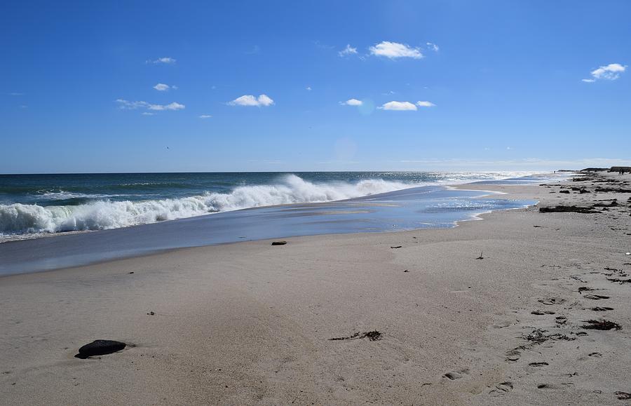 Never Ending Beach Photograph by Delsea Haskins - Fine Art America