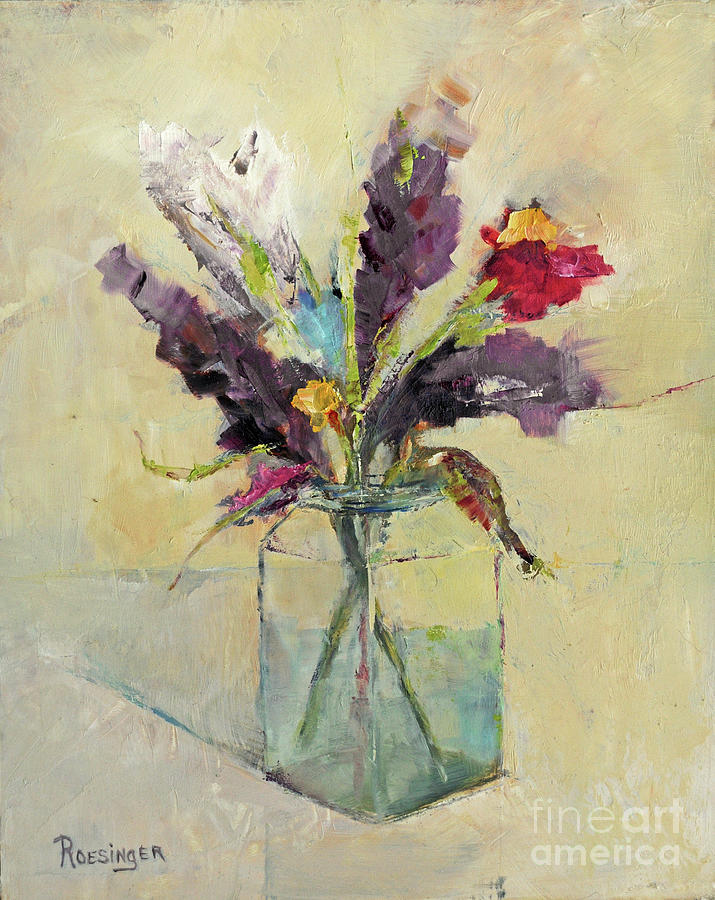 Still Life Painting - Sprig by Paint Box Studio