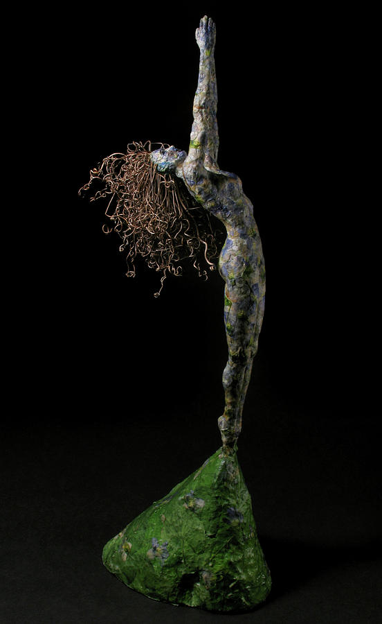 Fantasy Mixed Media - Spring a sculpture by Adam Long by Adam Long