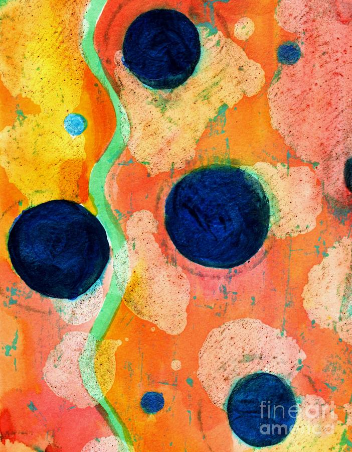 Spring Abstract Painting by Desiree Paquette