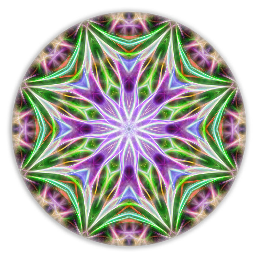 Spring Arrival Mandala Digital Art by Beth Venner