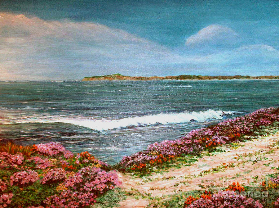 Spring At Half Moon Bay Painting