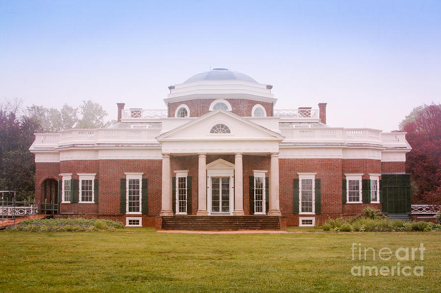 Spring at Monticello Photograph by Hermes Fine Art