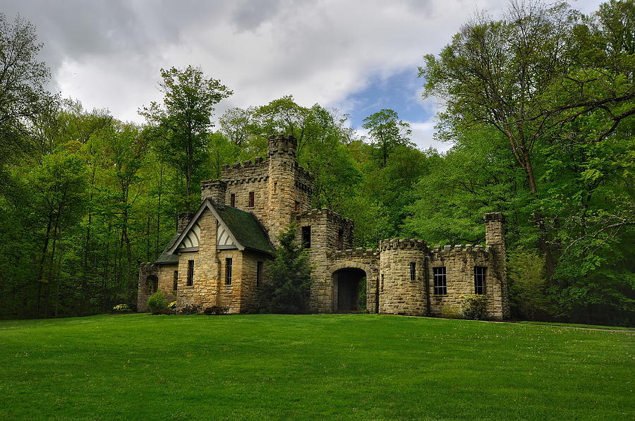 Spring at Squires Castle  Photograph by Jeff Burcher