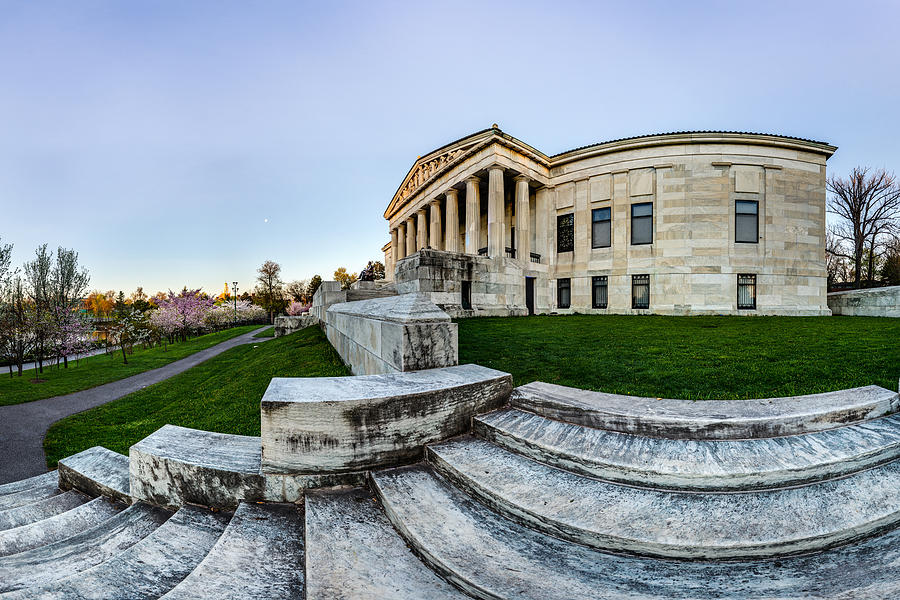 Architecture Photograph - Spring at the Buffalo History Museum 2 by Chris Bordeleau