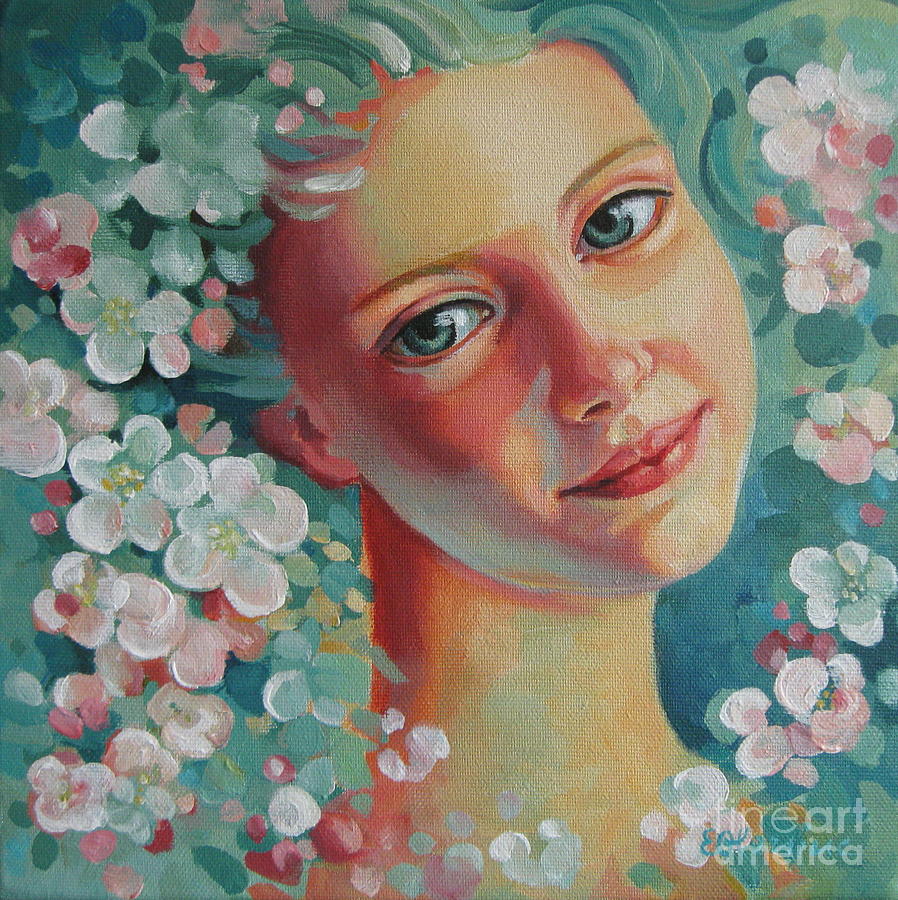 Spring b Painting by Elena Oleniuc