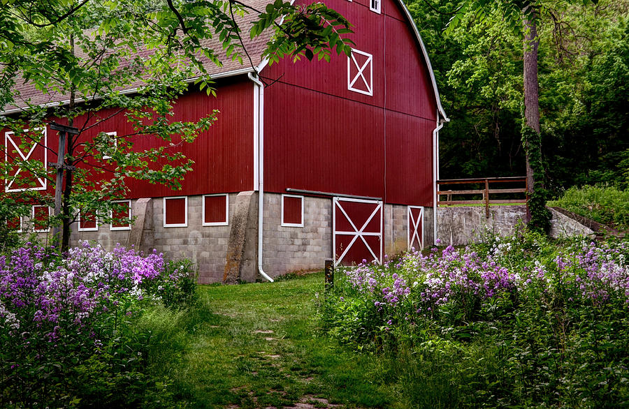 Spring Barn Photograph by Ann Bridges