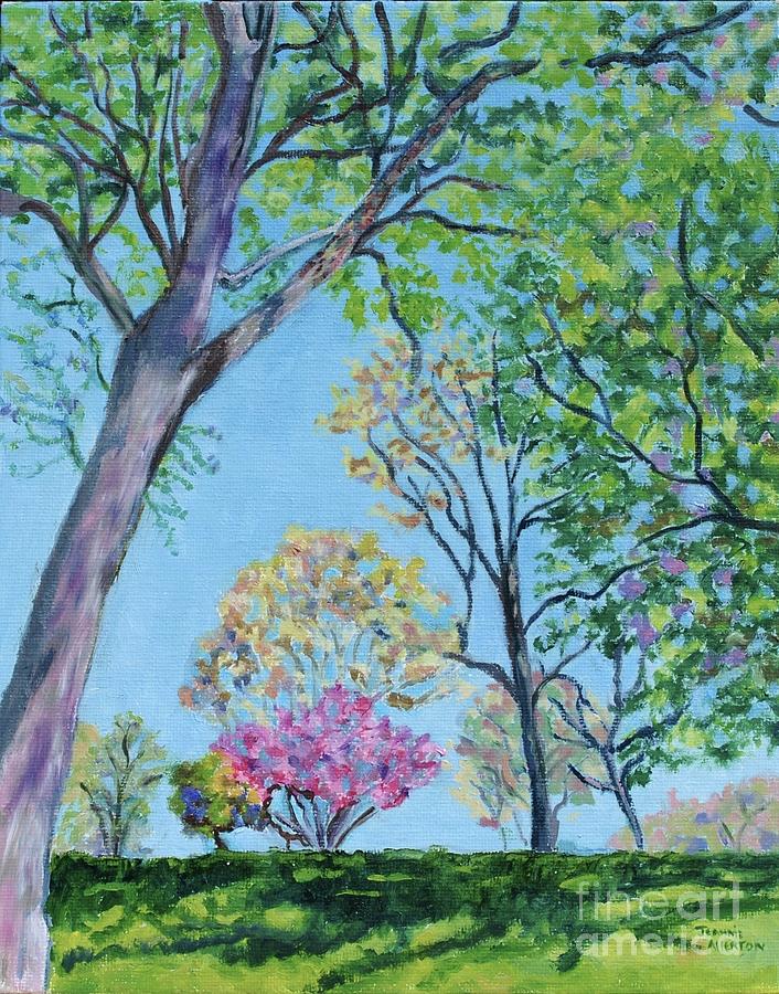 Spring Beauty Painting by Jeannie Allerton