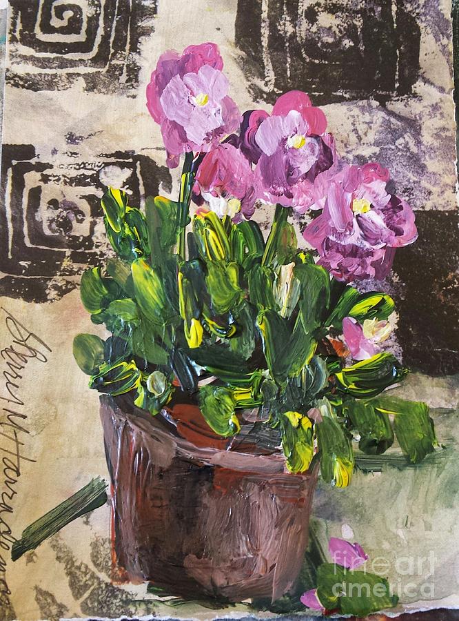 Spring Bliss Painting by Sherry Harradence