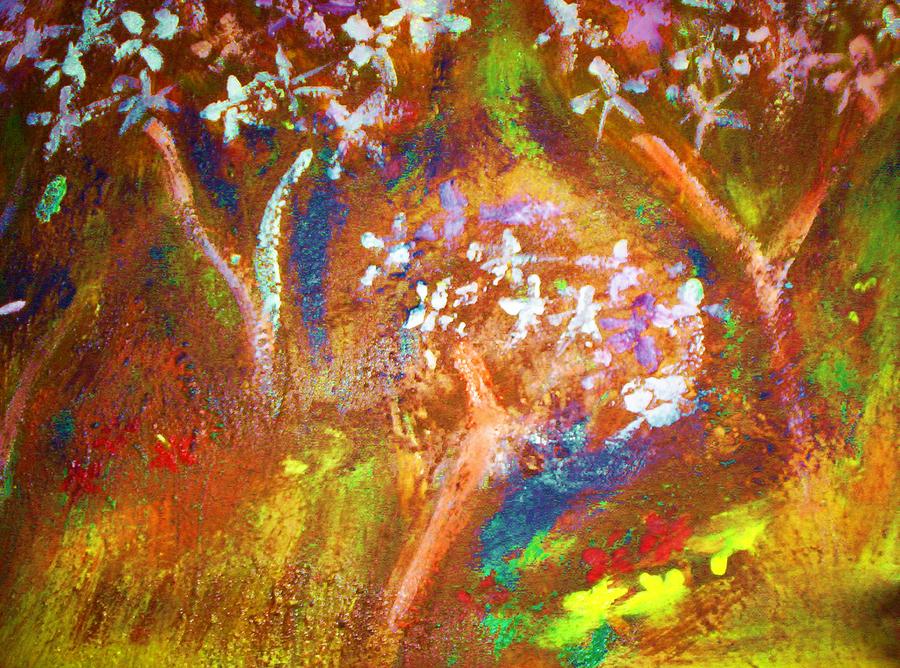 Flower Painting - Spring Blossom by Winsome Gunning