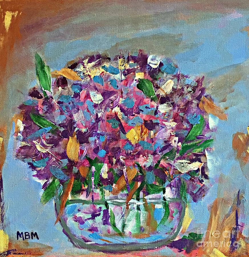 Spring Bouquet Painting by Mary Mirabal
