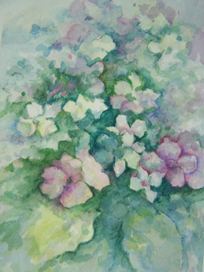 Spring Bouquet Painting by Sandy Collier