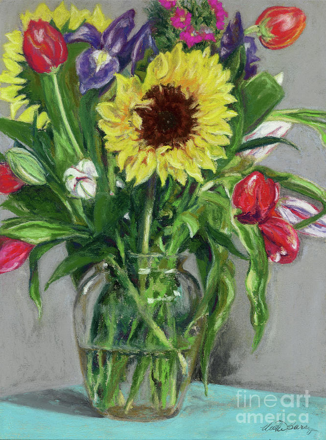 Spring Bouquet Painting by Vicki Baun Barry