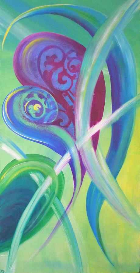 Spring Breeze Painting by Reina Cottier