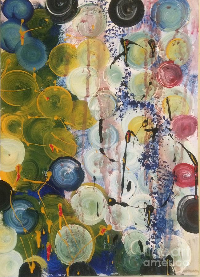 Spring Bubbles Painting