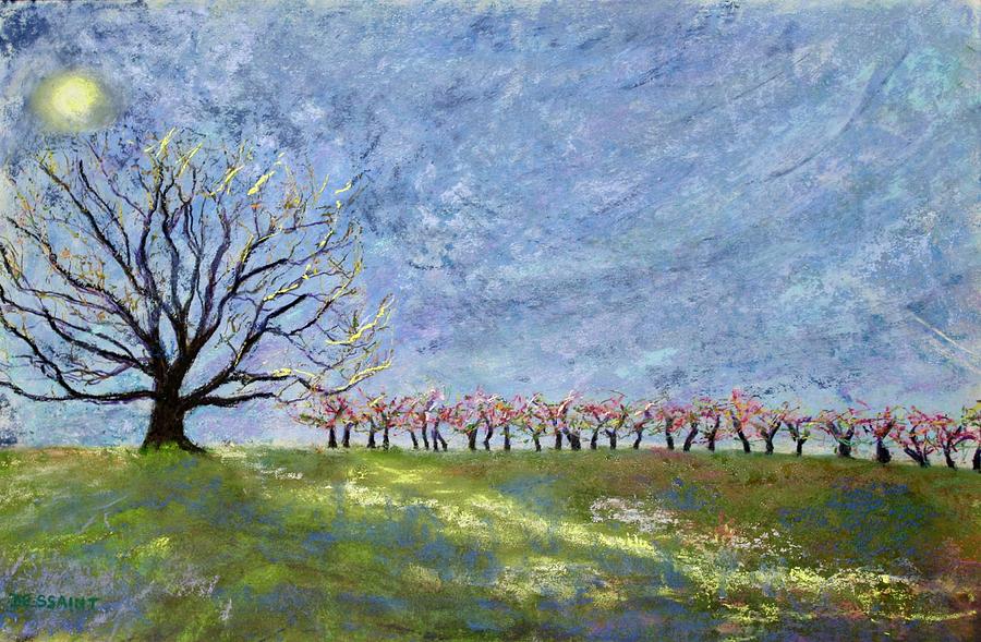 Spring Painting - Spring Celebration by Linda Dessaint