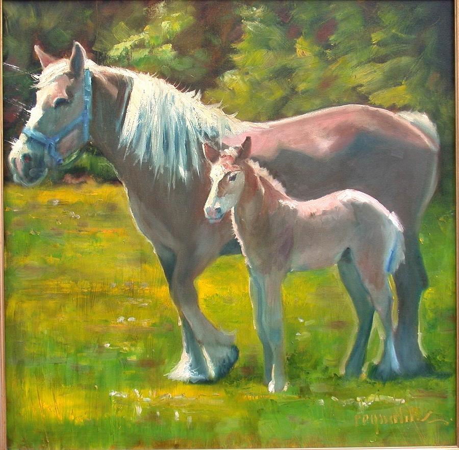Spring Colt Painting by John Reynolds