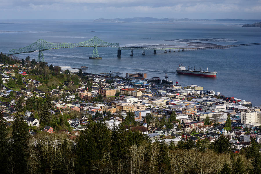 Spring Day Astoria Photograph by Robert Potts