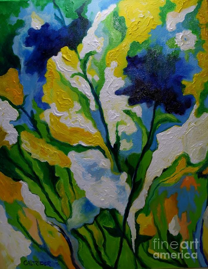 Spring Delight Painting by Alison Caltrider