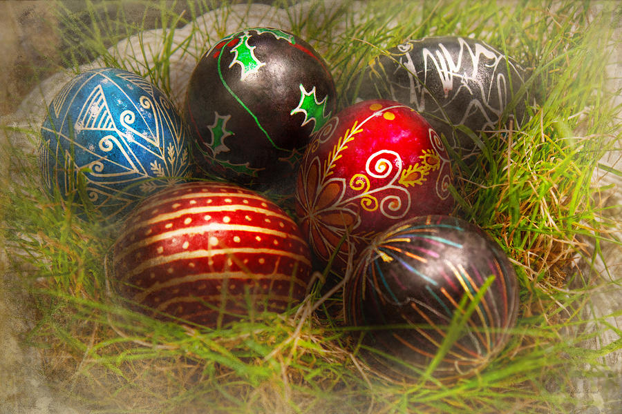 Spring - Easter - Easter Eggs  Photograph by Mike Savad