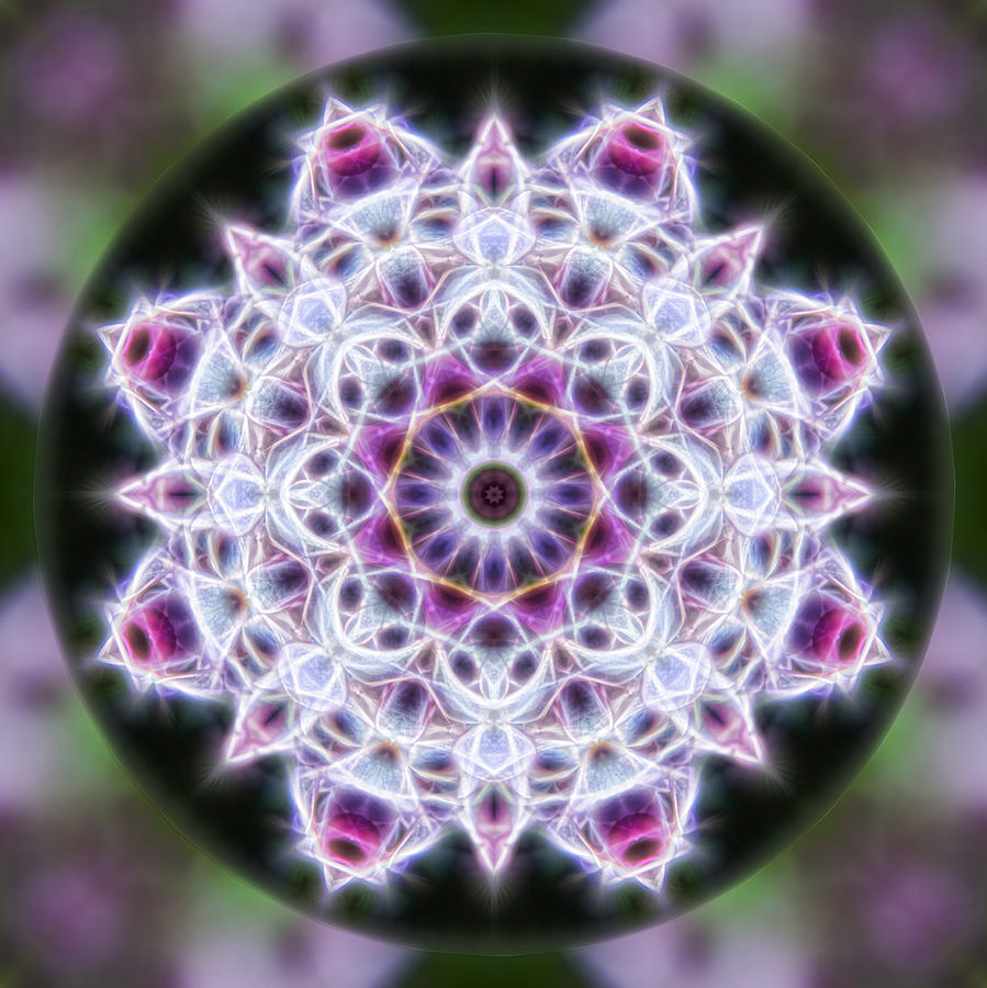 Spring Energy Mandala 1 Digital Art by Beth Venner