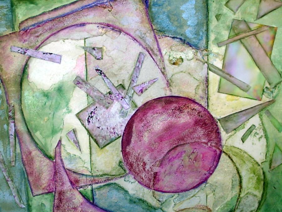 Abstract Painting - Spring Equinox by Patricia High