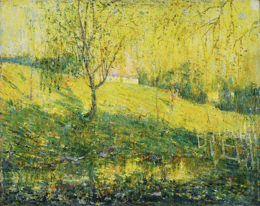 Spring Painting by Ernest Lawson - Fine Art America