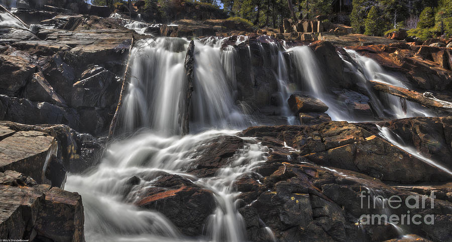 Spring Falls Photograph by Mitch Shindelbower