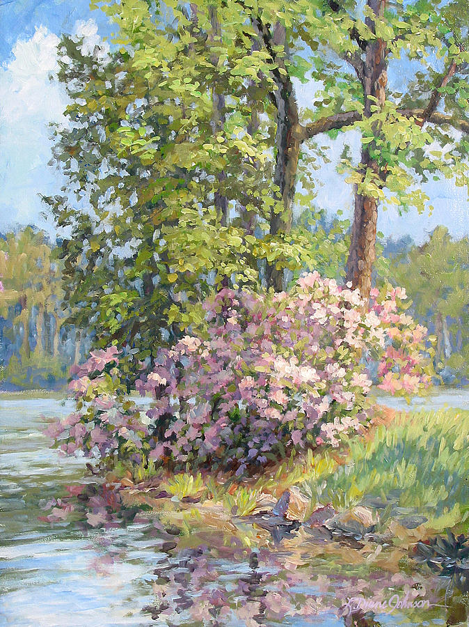 Spring Festival Painting by L Diane Johnson