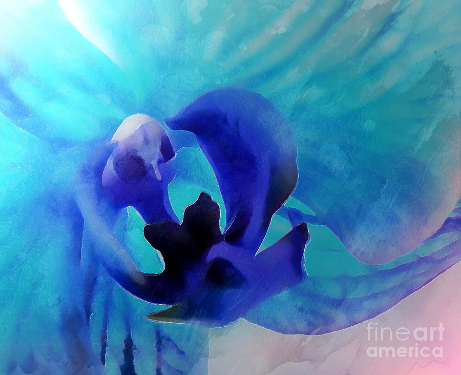 Orchid Digital Art - Spring Fling by Krissy Katsimbras