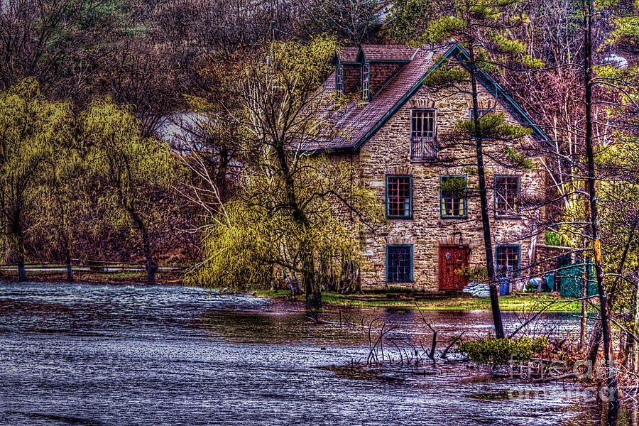 Spring Flood Photograph by Roger Monahan