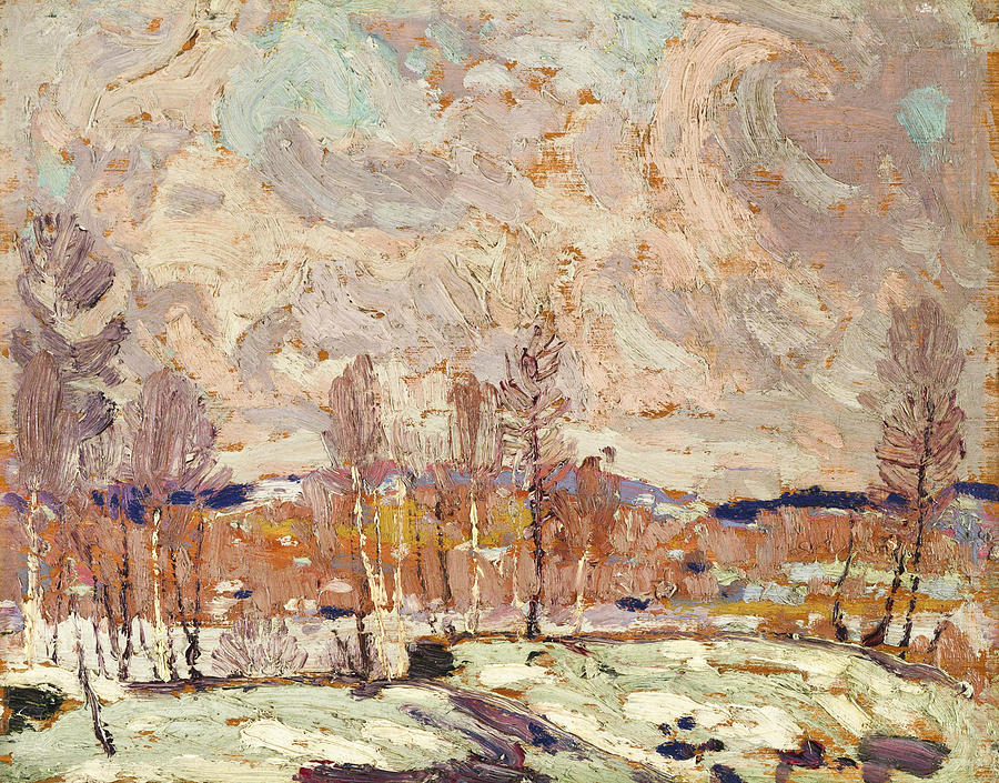 Spring Flood Painting by Tom Thomson