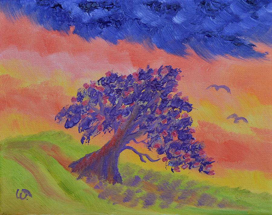 Spring Flowering Tree 2 Painting by Warren Thompson