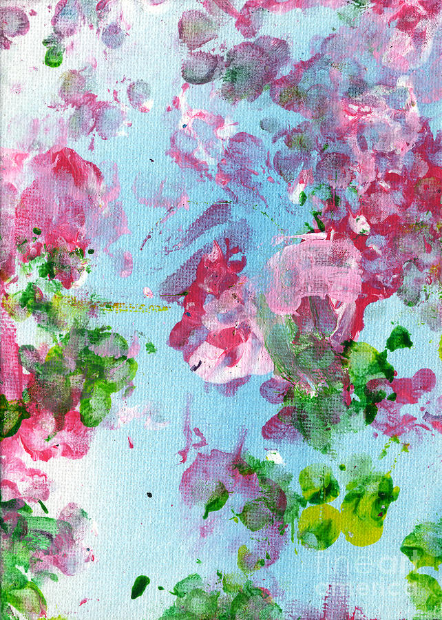 Spring Flowers Painting by Antony Galbraith