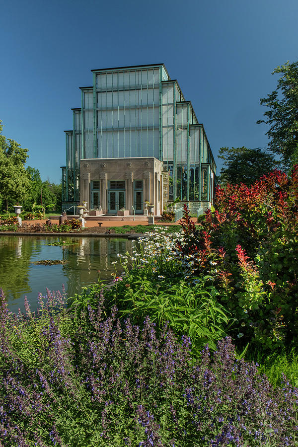 Spring flowers at the Jewel box Photograph by Garry McMichael