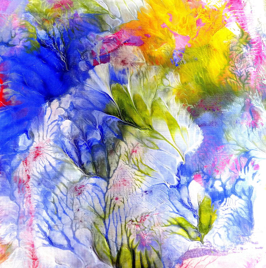 Spring Flowers Painting by Fred Wilson