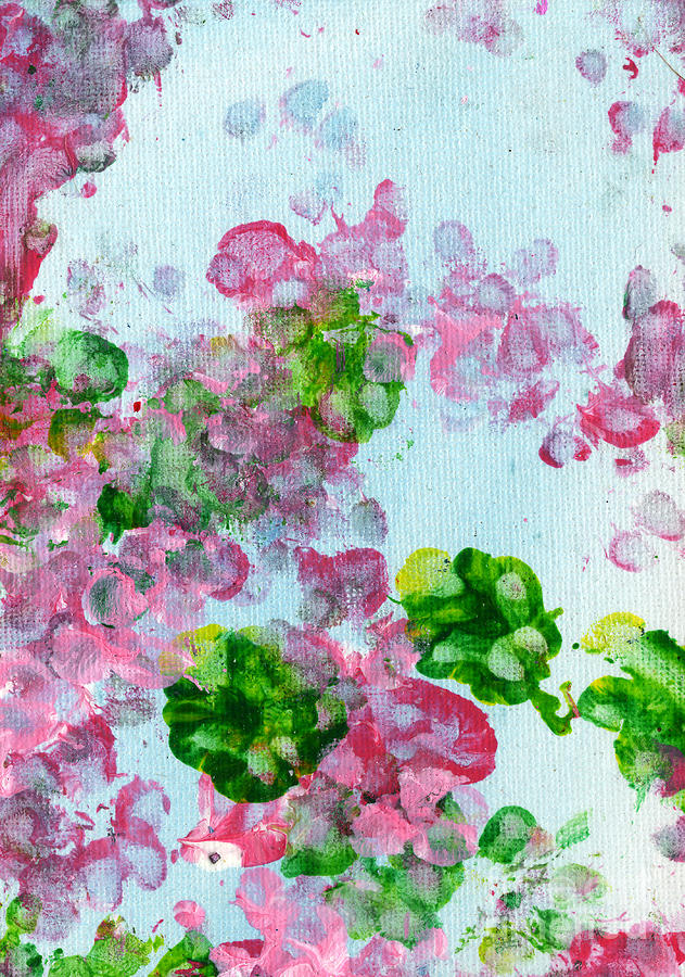 Chihuahua Painting - Spring Flowers II by Antony Galbraith